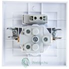 Einfache Möbelsteckdose mit Mono Electric Schalter