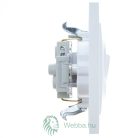 Einfache Möbelsteckdose mit Mono Electric Schalter