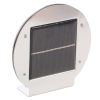 Hoff LED napelemes lámpa 8W, hideg fény - 6000 K, mozgásérzékelővel, fekete