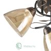Mennyezeti lámpa, Klausen Jody LY-3353, 3 x E27, antik bronz + bézs