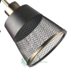  Saga Wandleuchte Schwarz + Bronze