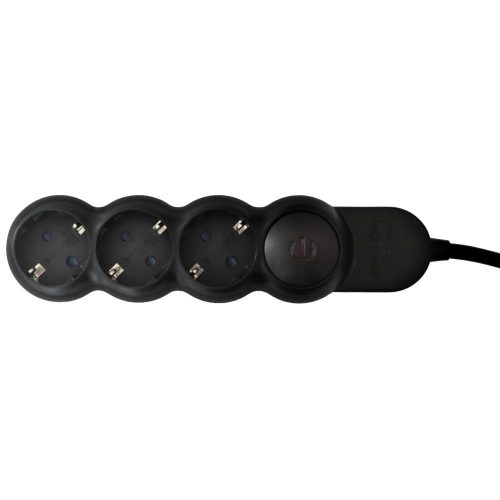 Verlängerung Hoff Line 3 Steckdosen mit 3 m Schalter