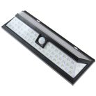 Fali lámpa, 5W, 360lm, hidegfény, mozgásérzékelő, 3 világítási mód, fekete, IP65, kültérre