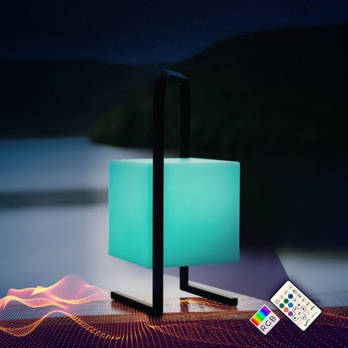 Négyzet alakú KL 120000 hordozható RGB LED lámpa