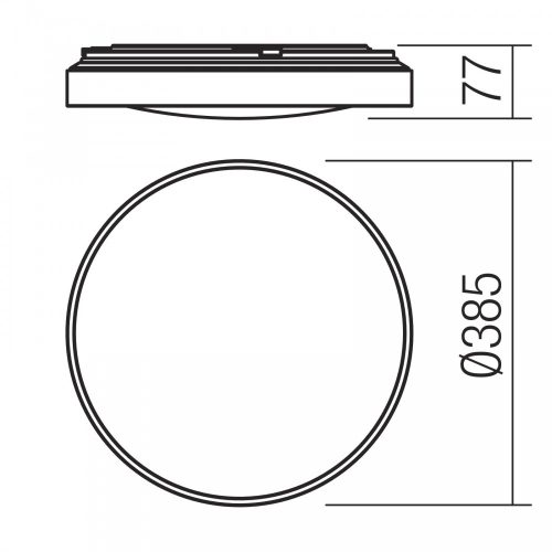Fürdőszoba mennyezeti lámpa Amon 01-2181 LED