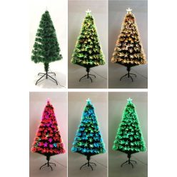 Műfenyő, Hoff, 125 RGB LED-del, 120 cm