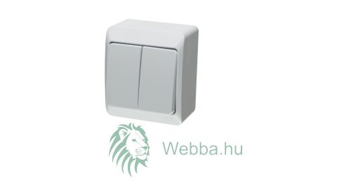 Fali aljzat kapcsoló kétállású felületre szerelt