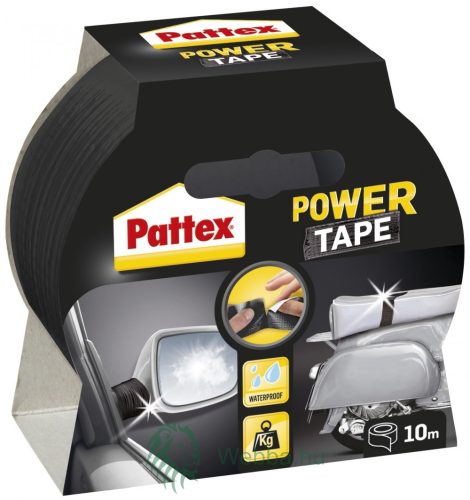 Pattex Power Tape Fekete Ragasztószalag 10m