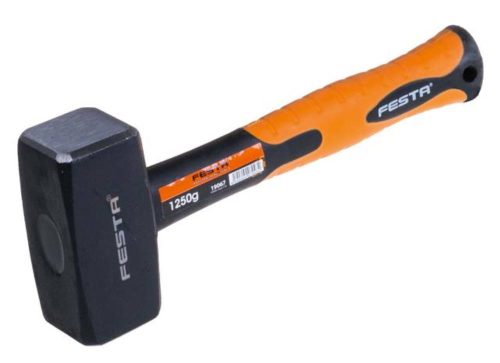 Steinbrecherhammer mit 1,25 kg Fiberglasstiel FESTA