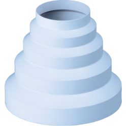 Műanyag cső átalakító, D 80, 100, 120, 125, 150 mm