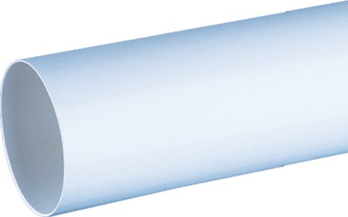 Lüftungsrohr, PVC, D 125 mm, L 1000 mm