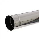 Rauchabzug Edelstahl, 115 mm, 0,5 m