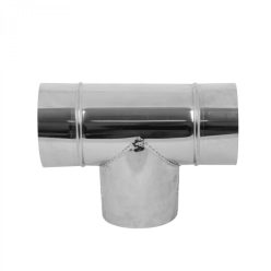 nicht isolierter Edelstahlkamin, 200 mm