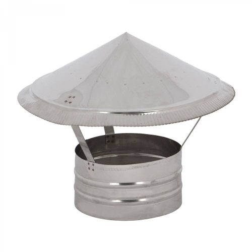 Edelstahlanschluss gegen Regen D 180