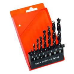 Fafúró klt. 8 részes (3-4-5-6-7-8-9-10 mm)(F)