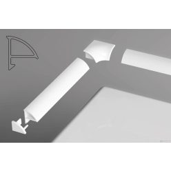 Ravak Sockelleiste 6/1100 weiß