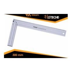 Derékszög 300mm alumínium, Profi Hoteche