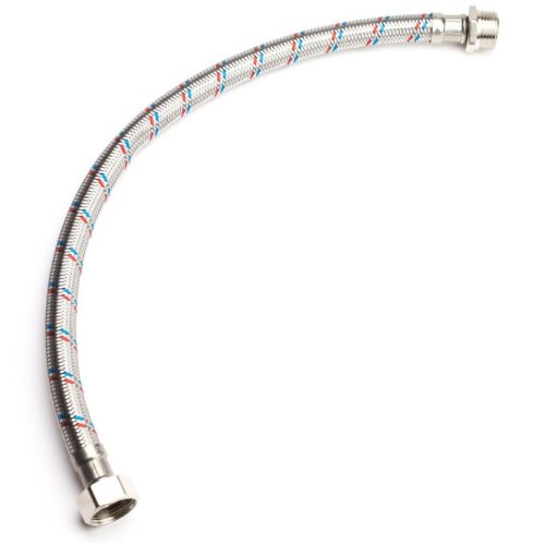 FLEXIBLES ANSCHLUSSROHR FÜR WASSERHAHN 3/8 "-10x1 KB 30cm