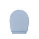 WC-Sitz 355 x 456 mm, blau einfaches Schließen