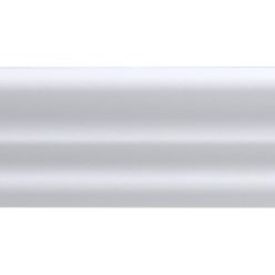 Díszléc fehér, 200 x 1,5 x 2,5 cm