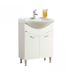 Badezimmerschrank + Waschbecken 86 x 45,5 x 65 cm