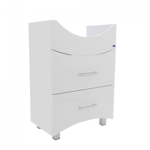 Waschtischunterschrank weiß 82x60 cm Markplast Reflex