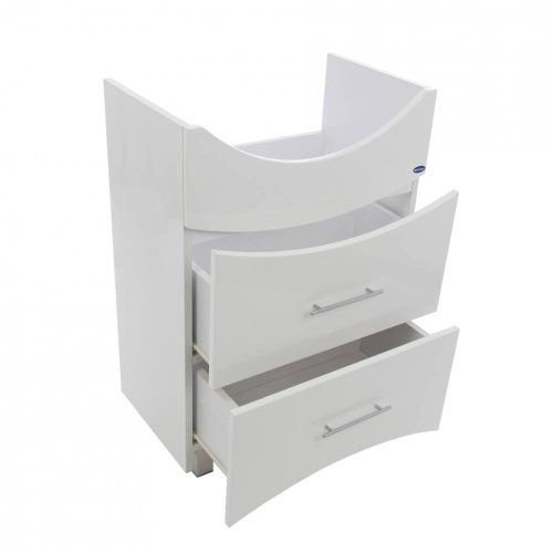 Waschtischunterschrank weiß 82x60 cm Markplast Reflex