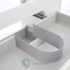 Fürdőszoba mosdókagylóhoz, Arthema Vela, fiókos, fehér, függesztett beépítés, 72,5 x 45 x 57 cm