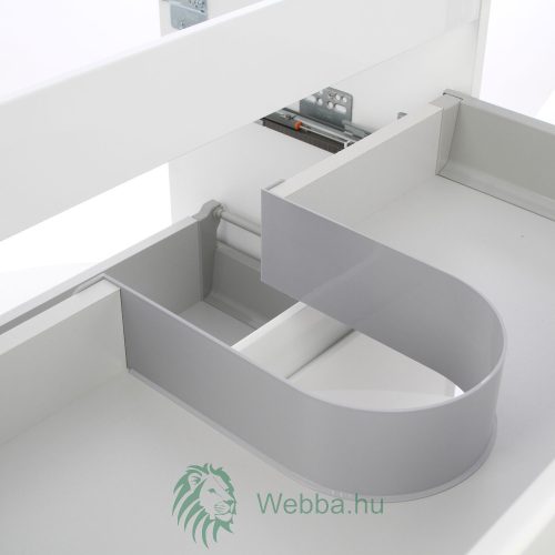 Fürdőszoba mosdókagylóhoz, Arthema Vela, fiókos, fehér, függesztett beépítés, 72,5 x 45 x 57 cm