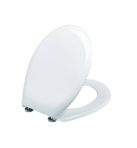 WC-Sitz Kadda weiß, einfaches Schließen, 370 x 450 mm