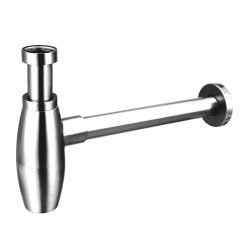 Waschtisch- / Spülensiphon, Ferro S286, chrom, 1"1/4