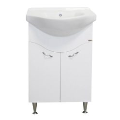 Badezimmerschrank + Waschbecken 56x42,5x86cm