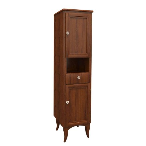 Badezimmerschrank 161 x 40,5 cm Nussbaum