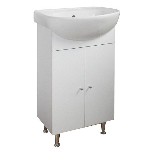 Fürdőszoba szekrény tükörrel+mosdó Start 500