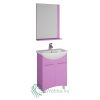 Fürdőszobai bútor mosdókagylóhoz, Martplast Reflex 600, ajtóval, lila, 56 x 34 x 85 cm
