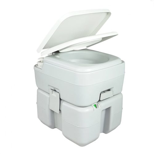 Hordozható ökológiai WC Kadd szürke, 20 L