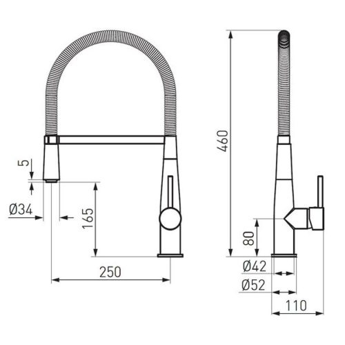 Konyhai csap, Ferro Sonata BNA4