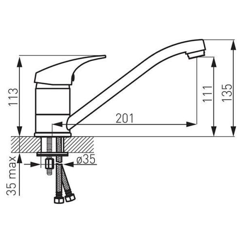 Ferro konyhai csap One BF04
