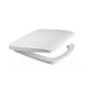 WC-Sitz, Duroplast, Carina S646V532, weiß, langsam schließend, 355 x 430 mm
