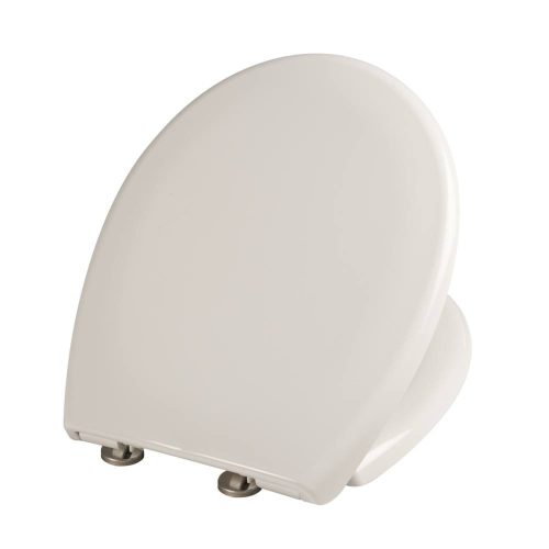 WC ülőke, Polipropilén, Eurociere Creta 1108E, fehér, lassan záródó, 370 x 445 mm