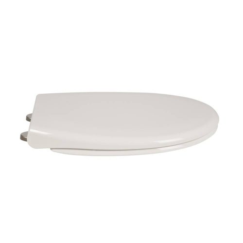 WC-Sitz, Polypropylen, Eurociere Creta 1108E, weiß, langsam schließend, 370 x 445 mm
