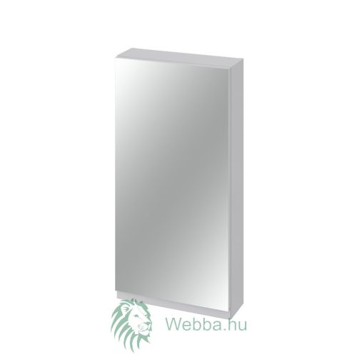 Fürdőszoba szekrény tükörrel, 1 ajtós, Cersanit Moduo, szürke, 40 x 80 x 14,1 cm