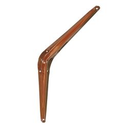 REGALHALTER METALL 250X300MM BRAUN