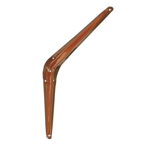 REGALHALTER METALL 250X300MM BRAUN