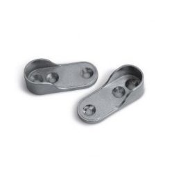 Stangenhalter Metall oval