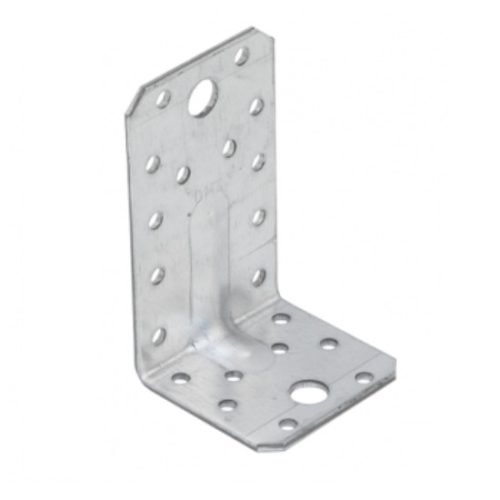 ECKVERBINDUNGSPLATTE STARK. 90 X 50 X 55 / 2,5 MM VERZINKT