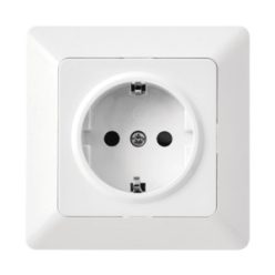 Einbaudose, geerdet, Wave