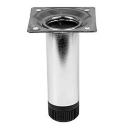 MÖBELFUSS EINSTELLBAR 100MM CHROM