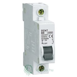 Kismegszakító 1P 10A C-jelleg 230V