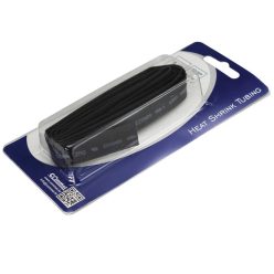 Zsugorcső 13/6.5, fekete, 1m (bliszteres) COMMEL